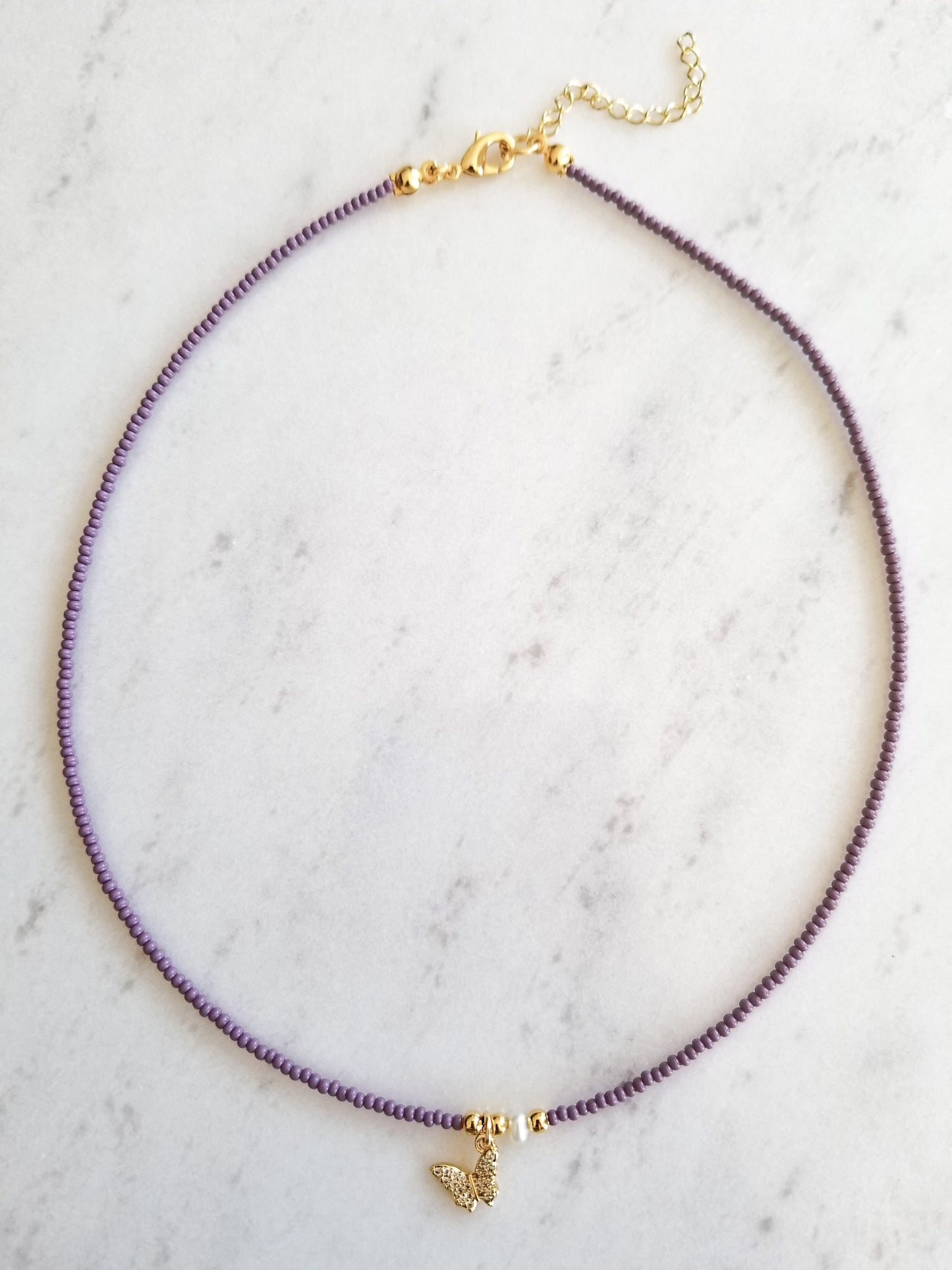 Collar Rosalía Morado