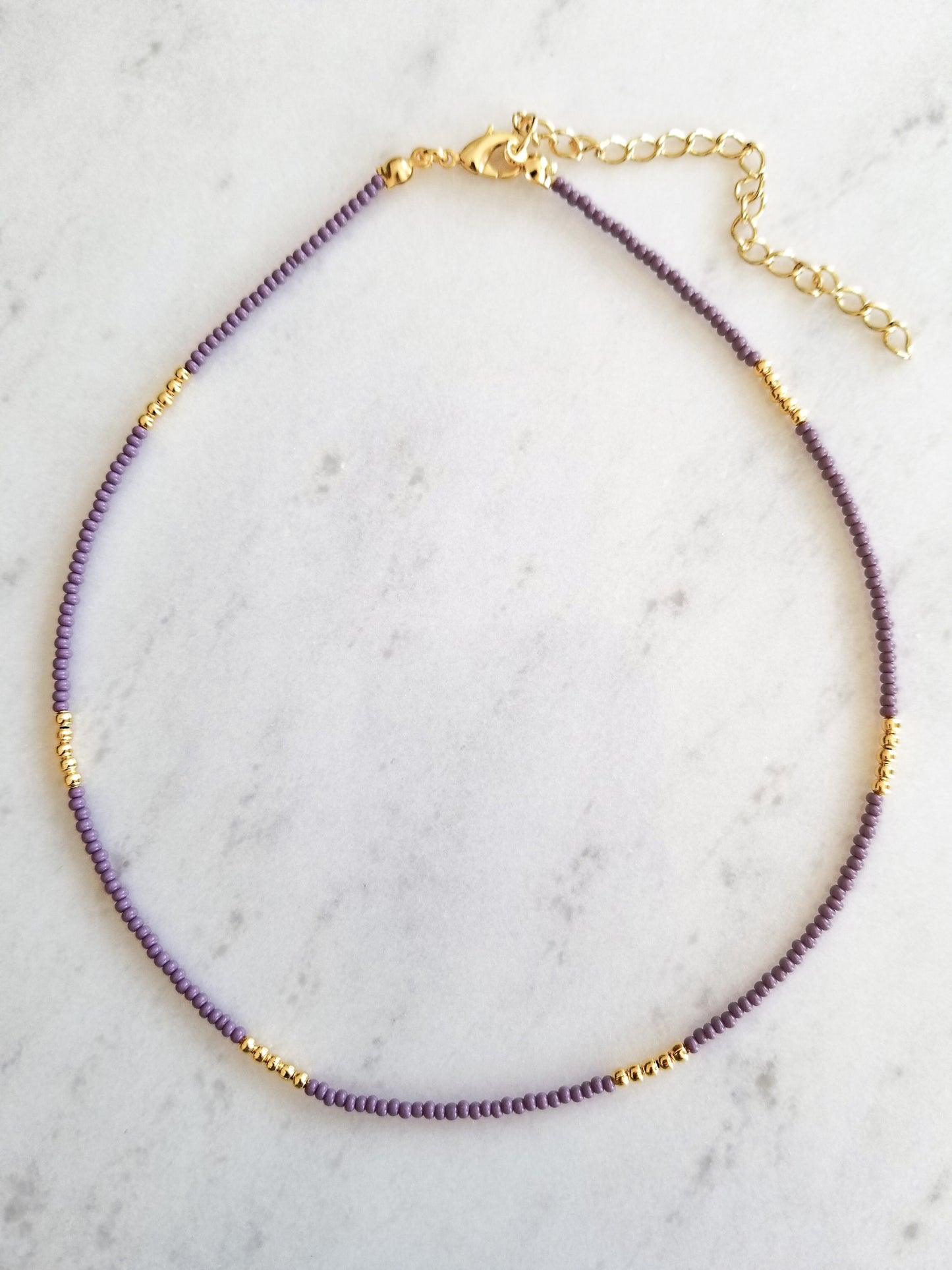 Collar Rosalía Morado