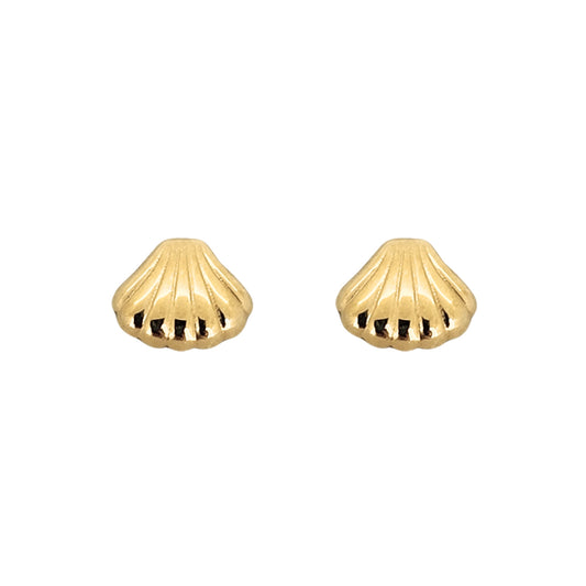 Aretes Conchita Oro 10k, Tipo Broquel