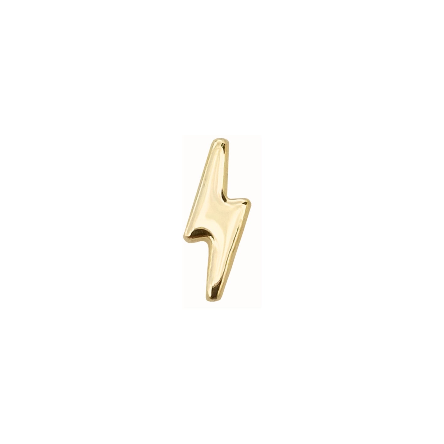 Aretes Rayo Oro 10K, Tipo Broquel