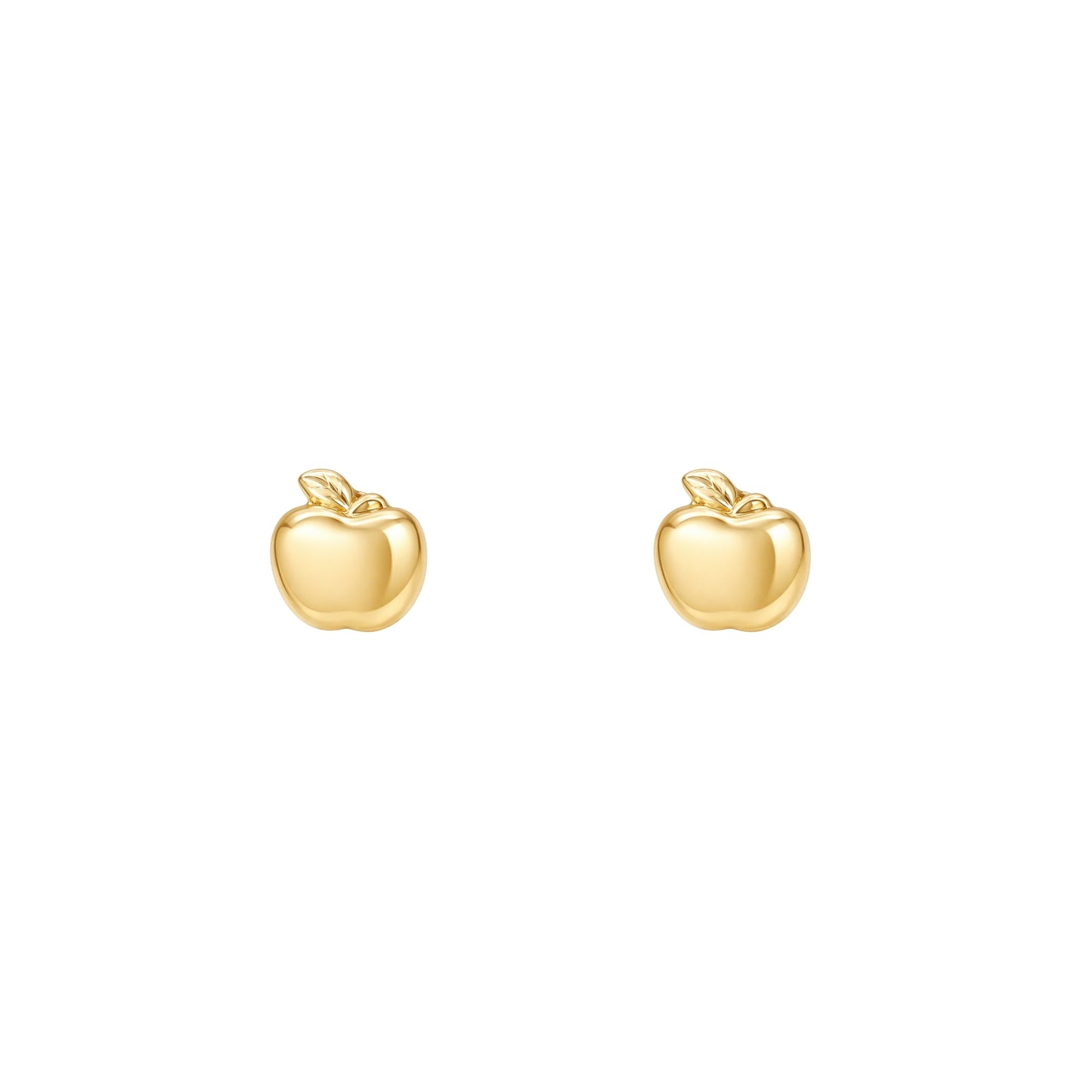Aretes Oro 10K Broquel Manzanita