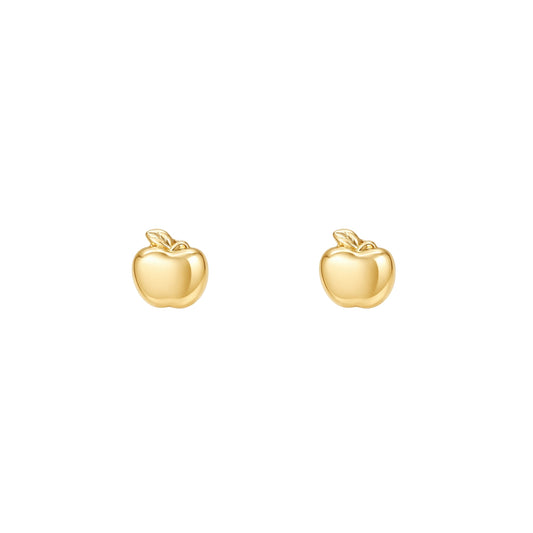 Aretes Oro 10K Broquel Manzanita