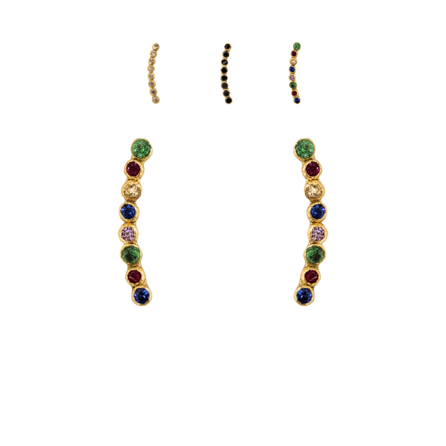 Aretes Lambada Mini Bisel Color a Elegir Tipo Broquel Elegantes y Delicados Cierre Rosca Diseño Atemporal y Clásico